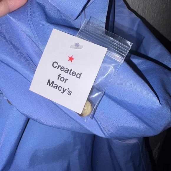 Lauren Ralph Lauren Light Blue Rainjacket - Picture 5 of 5